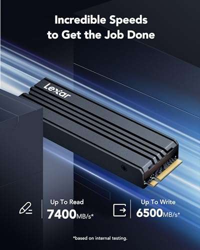 SSD interne Lexar Disque SSD Interne NM790 4 To pour PS5 avec