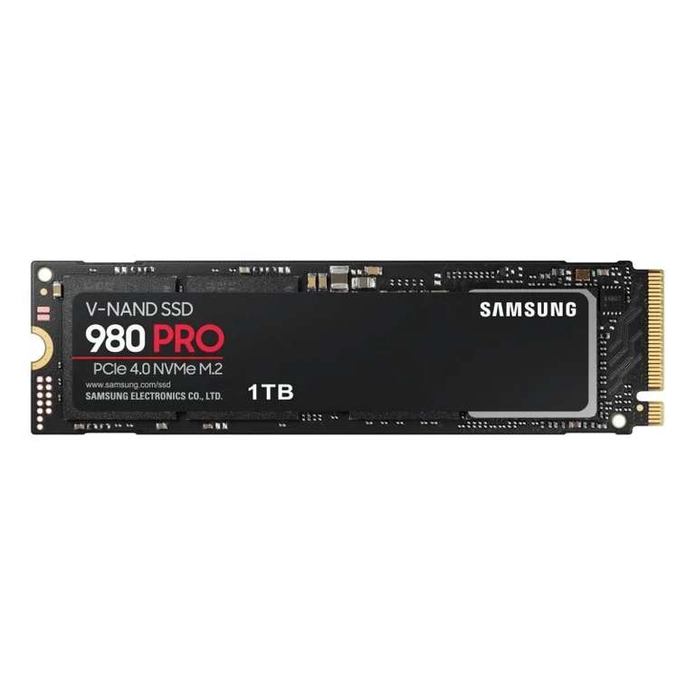 SSD Interne NVMe M.2 PCIe 4.0 Samsung 980 PRO (MZ-V8P1T0BW) - 1 To