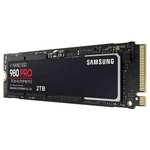 SSD interne M.2 NVMe 4.0 Samsung 980 Pro (MZ-V8P2T0BW) - 2 To (+5.92€ en Rakuten Points - Uniquement via l'APP)