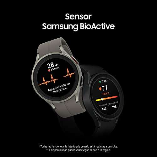 Montre connectée Samsung Galaxy Watch 5 Pro - 45 mm, gris titane