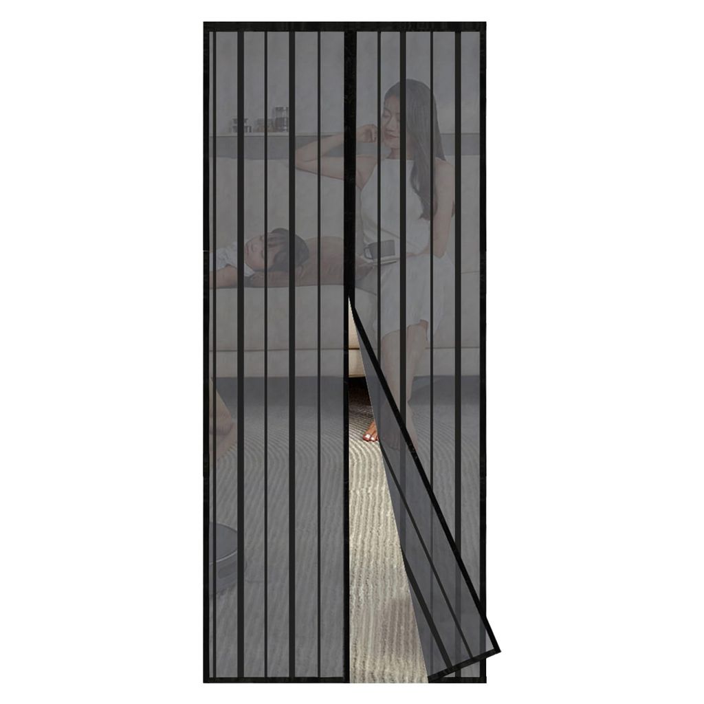 Moustiquaire Magnétique Sekey pour Portes 110 x 210 cm