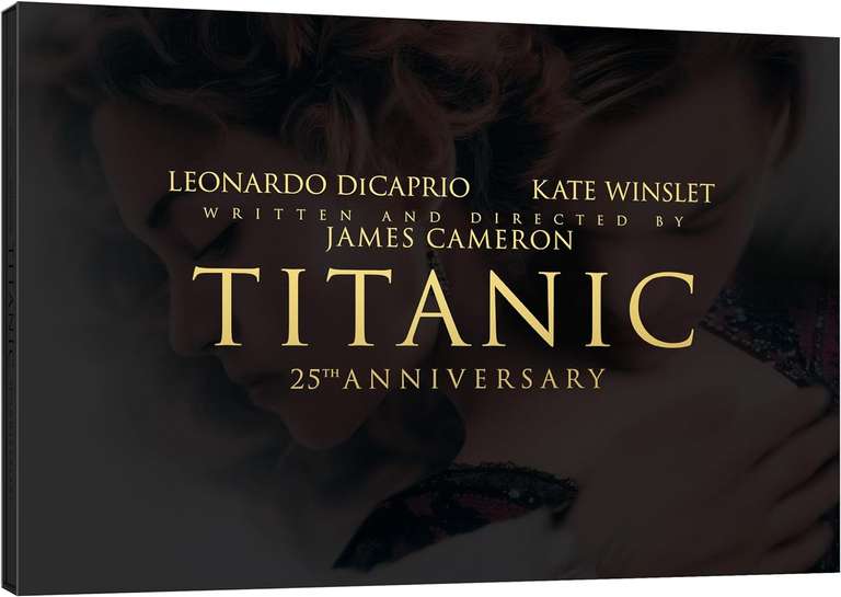 Coffret Bluray 4K Ultra HD de Titanic Édition