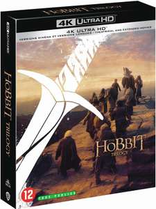 Coffre Blu-ray 4K Ultra HD Le Hobbit - La Trilogie (Version Longue & Version Cinéma)