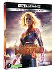 Blu-Ray 4K Captain Marvel (+Blu-ray) avec Fourreau