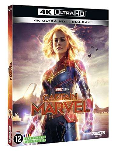 Blu-Ray 4K Captain Marvel (+Blu-ray) avec Fourreau