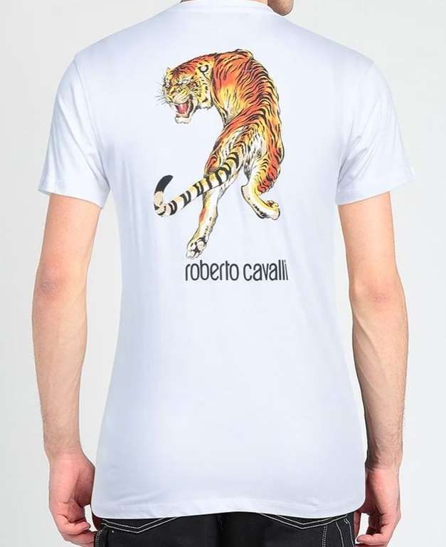 T-shirt homme Roberto Cavalli (yoox.com)