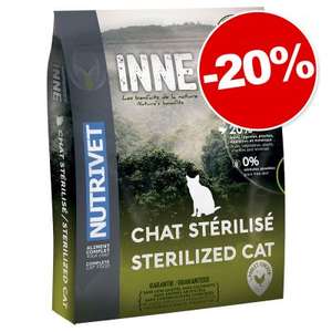 Paquet de croquettes pour chat Nutrivet Inne Cat Sterilized - 6 kg