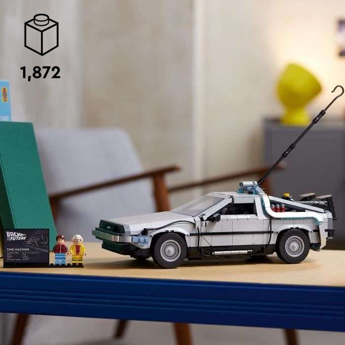 [Le 30.11 dès 9h] Lego La machine à remonter le temps de Retour vers le Futur (10300, 1872 pièces)