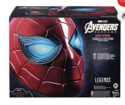 Casque électronique Iron Spider Avengers Endgame Marvel (derivstore.com)