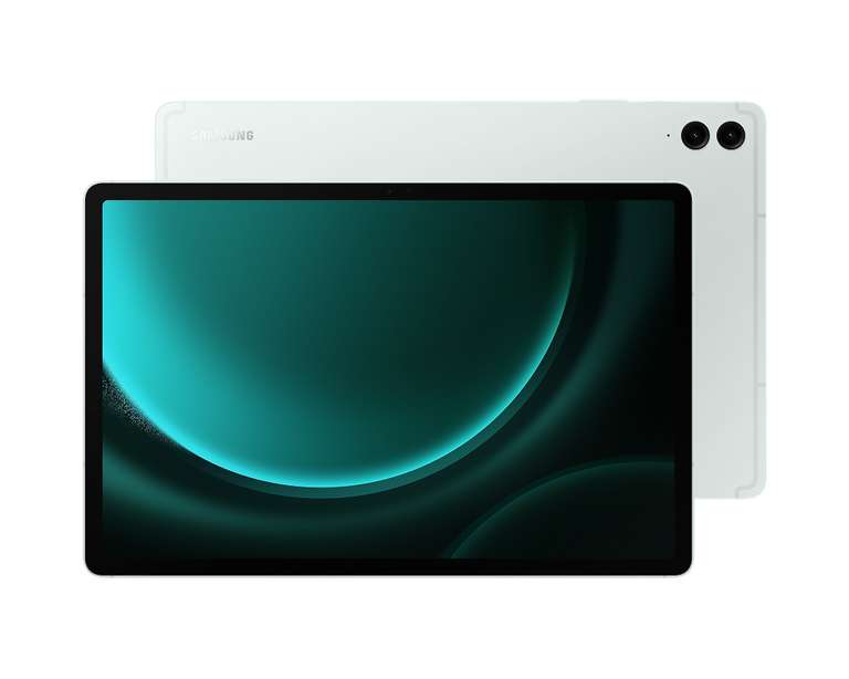 [Ulys/Unidays/Macif] Tablette Samsung Galaxy Tab S9 FE+ 12,4" Wifi 128go (couleur vert d'eau) + Galaxy Buds FE offerts (via ODR 100€)