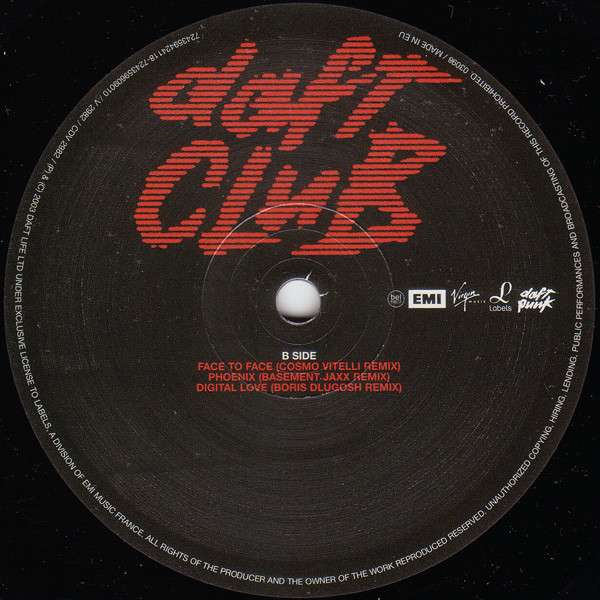 Vinyle Album Daft Punk - Daft Club