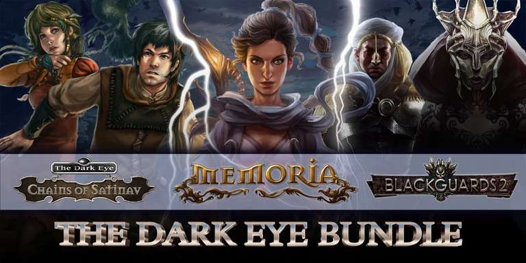 The Dark Eye Bundle: The Dark Eye Chains of Satinav + The Dark Eye Memoria + Blackguards 2 sur Nintendo Switch (dématérialisé)