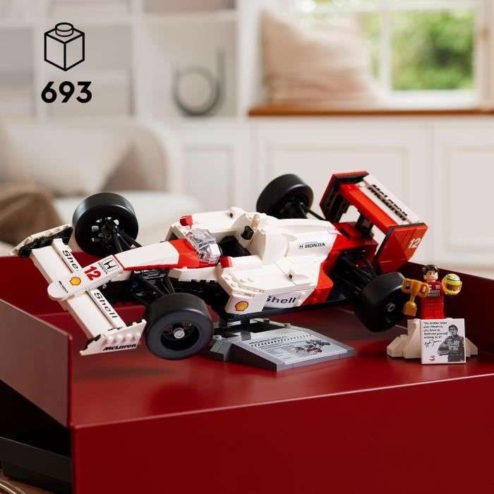 Jeu de construction Lego Icons (10330) McLaren MP4/4 et Ayrton Senna