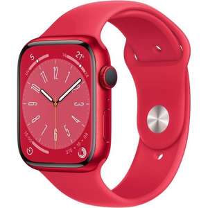 Montre connectée Apple Watch Series 8 (GPS) RED - Boîtier en aluminium 45 mm, Bracelet sport