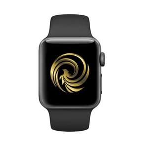 Montre connectée Apple Watch Série 3 (reconditionnée Grade A+) - 38 mm, Noir (Via ODR de 30€)