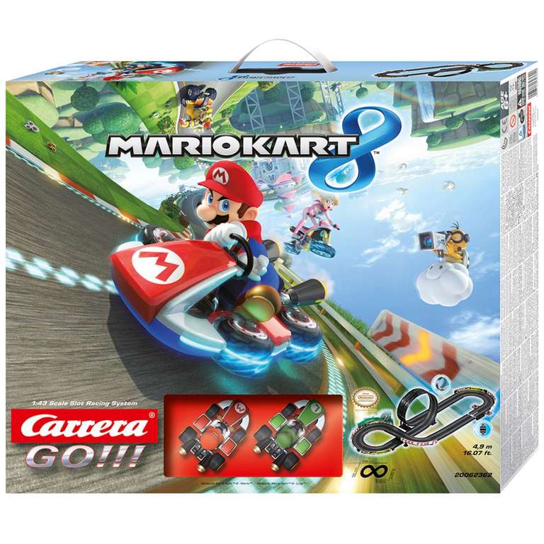 Carrera Go!!! - 20064033 - Voiture De Circuit - Nintendo Mario Kart 8 :  : Jeux et Jouets