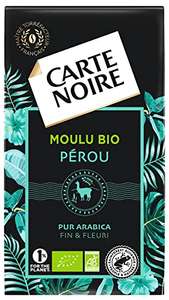 Café Moulu Carte Noire "Sélection Pérou" - Café Moulu Bio - Café Moulu Pur Arabica - Lot de 12 x 250 g