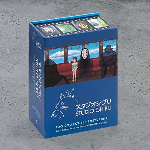 Coffret de 100 cartes postales Studio Ghibli