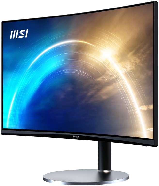 Écran PC 27" MSI Pro - Full HD, Dalle VA, 1500R, 1920x1080, 75Hz, Haut-Parleurs Intégrés, HDMI 1.4b, D-Sub/VGA (MP272C)