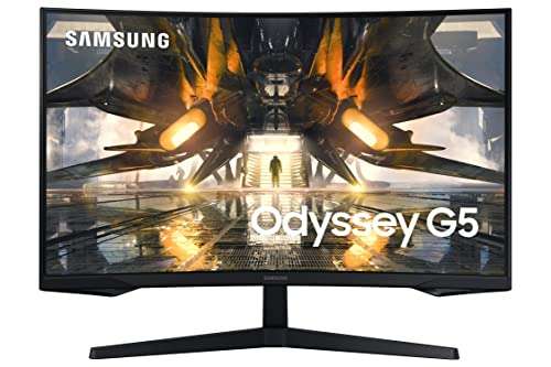 Écran PC 32" Samsung Odyssey G5 32'' S32AG550EU - 2560 x 1440, 165 Hz, 1ms (vendeur tiers)