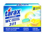 Tablettes WC triple actions Tarax - 8 Doses / 200g