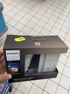 Kit de démarrage Philips Hue - ampoule LED E27 White + télécommande Dimmer Switch - Amiens (80)