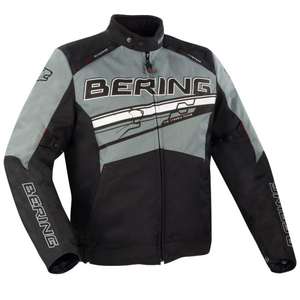 Blouson Bering Bario Noir/Gris/Blanc - Taille S au 2XL (moto-privee.com)