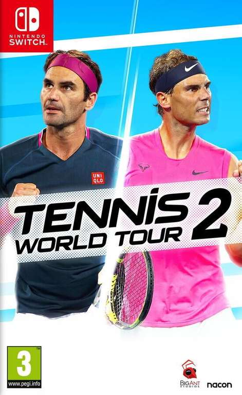 Tennis World Tour 2 sur Nintendo Switch (Retrait magasin uniquement)