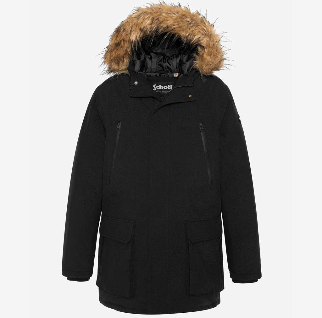 Jack & Jones JJVINCENT PUFFER HOOD - Veste d'hiver - black/noir 