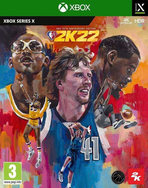 NBA 2K22 Edition 75ème Anniversaire sur Xbox One, Serie X