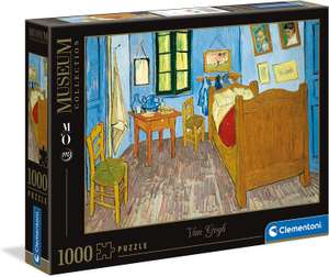 Sélection de Puzzles Clementoni en promotion - Ex : Puzzle Museum Collection Chambre Arles par Van Gogh (1000 pièces)