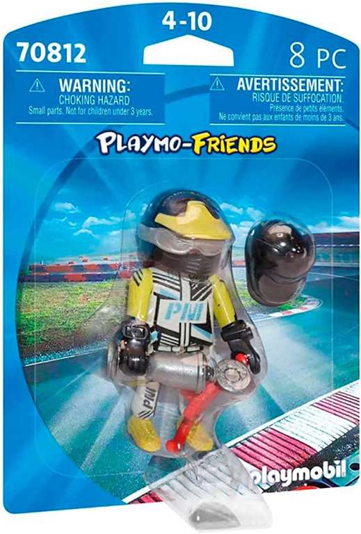 Jouet Playmobil Playmo Friends Pilote de Course - La Maison Moderne (70812)