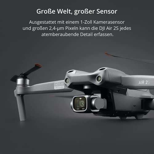 Drone DJI Mavic Air 2S avec Accessoires - Caméra 5.4K, Autonomie 31 min, Distance de vol 18.5 km (via remise panier)