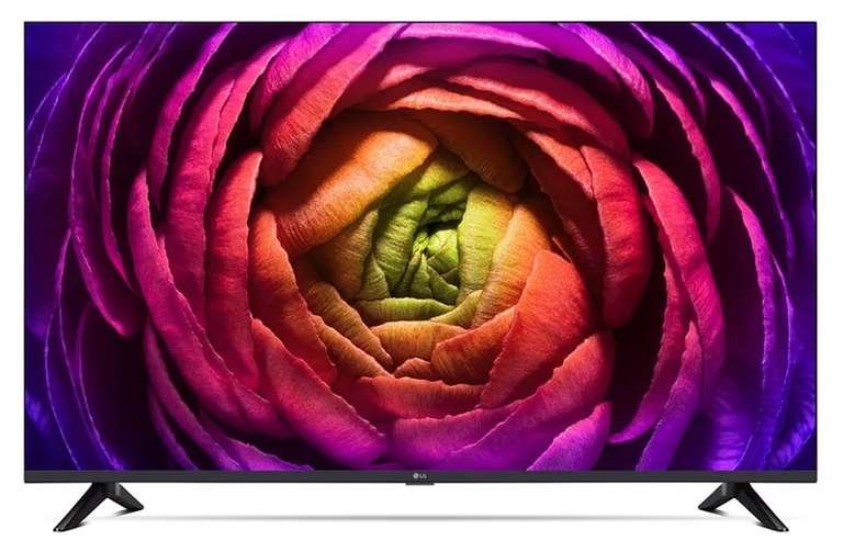 TV 55" LG 55UR74 (2023) - LED, 4K UHD, Active HDR / HDR10 Pro, Dolby Atmos, α5 AI 4K Gen6, ALLM, Smart TV (Via 76€ fidélité)
