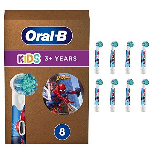 Lot de 8 brossettes Oral-B Kids (plusieurs personnages disponibles)