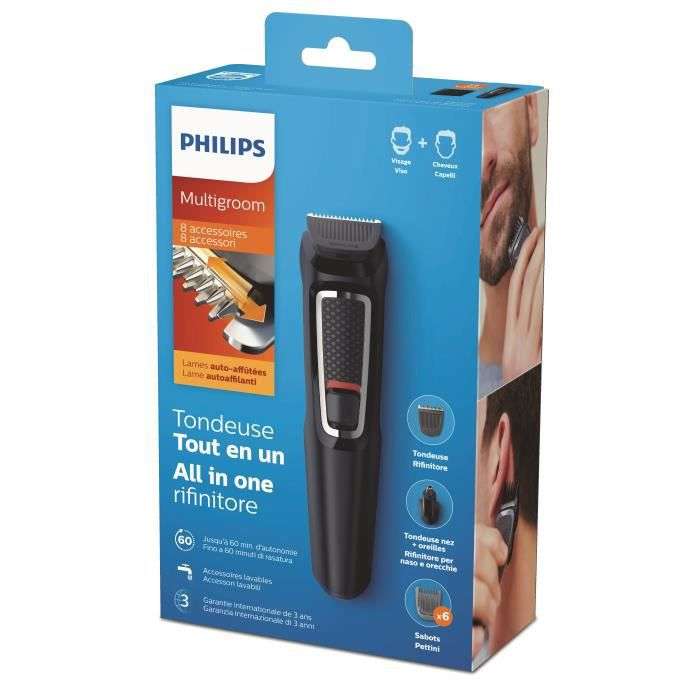 Tondeuse barbe et cheveux Philips MG3730/15 - Multistyle (8 en 1)