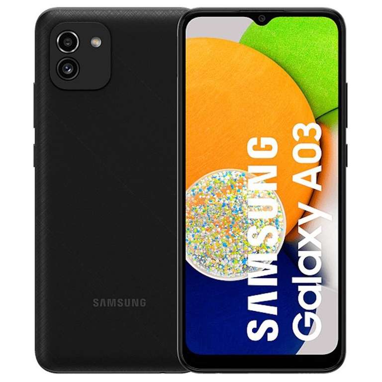 Smartphone 6.5" Samsung Galaxy A03 - 64 Go, 4 Go de RAM, 5000 mAh (via 74.50€ en BA) - Dolus d'Oléron (17)
