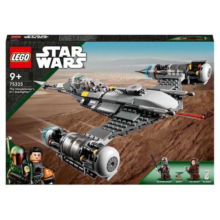 Jouet Lego Jeu de construction Lego Star Wars (75325) - Le chasseur Mandalorien N-1 (via 13,73€ sur la carte de fidélité)