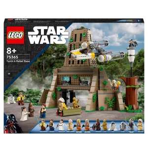Jeu de construction Lego Star Wars 75365 La Base Rebelle de Yavin 4 (via 36.25€ de fidélité)