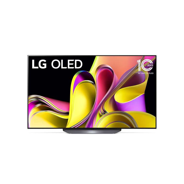 TV 55" LG OLED55B3 2023 - 4K UHD, OLED, 100Hz, Processeur α7 AI Gen6 + 150€ de bon d'achat (via 165€ cagnottés)