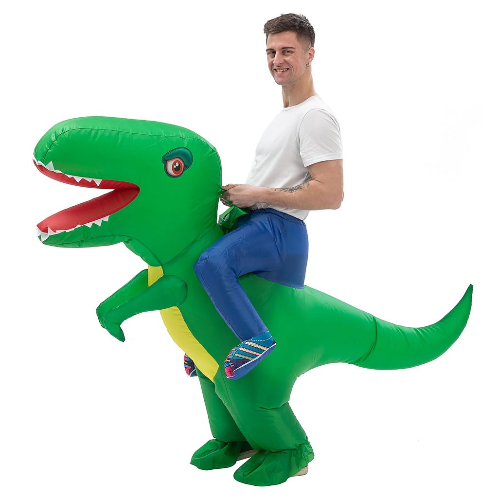 Costume déguisement de dinosaure gonflable pour adulte (vendeur tiers)