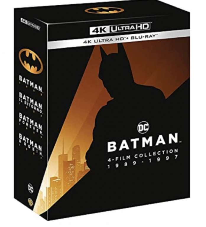 Coffret Blu-Ray Batman Anthology Blu-Ray + 4K Ultra-HD