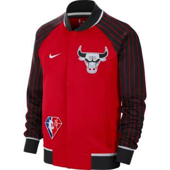 Veste Homme Warm Up NBA Chicago Bulls Showtime Nike City Edition Mixtape University - rouge/noir(plusieurs tailles)