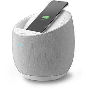 Enceinte connectée Belkin Soundform Elite avec Chargeur à induction - 150W, Son Devialet, WiFi/Bluetooth, Alexa (Occasion - Très bon)