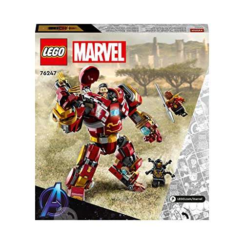 Jeu de construction Lego Marvel - Hulkbuster : la bataille du Wakanda (76247)
