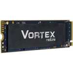 SSD interne M.2 NVMe Mushkin Redline Vortex - 2 To, PCIe 4.0, 7415-6800 Mo/s, Compatible PS5 (MKNSSDVX2TB-D8)