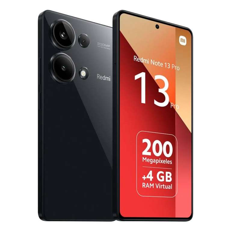Smartphone 6,67" Xiaomi Redmi Note 13 Pro Noir 256Go (vendeur tiers)