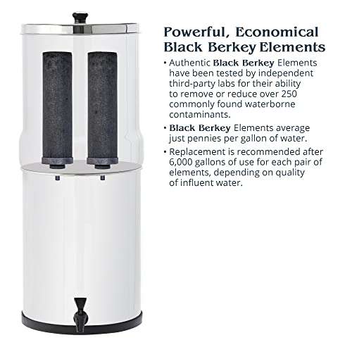 Travel Berkey® filtre à eau capacité 5.6 litres