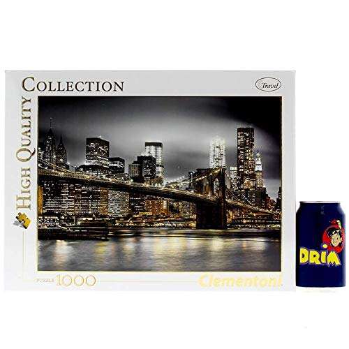 Sélection De puzzles Clementoni en promo - Ex: Puzzle 1000 Pièces New York Skyline