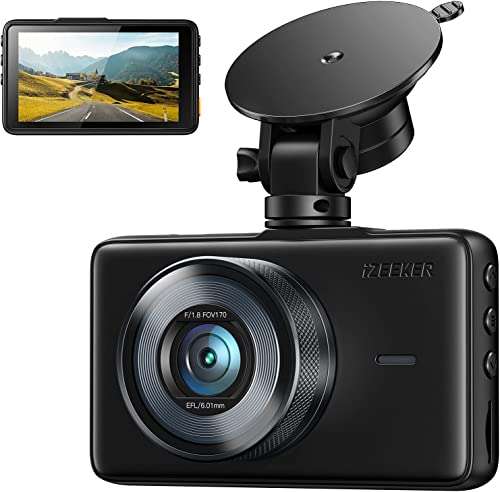 Dashcam Caméra de Voiture Izeeker 2023 - FHD 1080P (Vendeur Tiers)